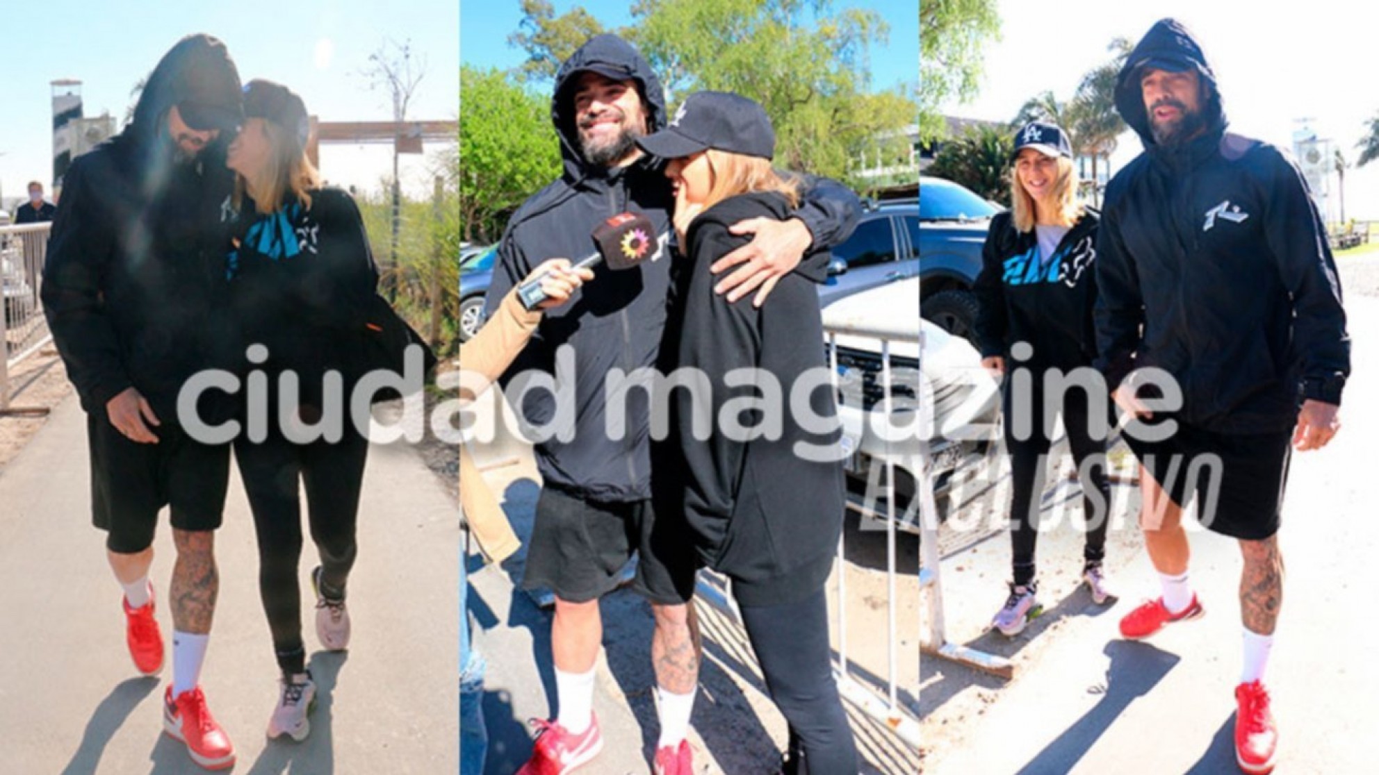 Salieron las primeras fotos de Luciano Castro y Flor Vigna juntos